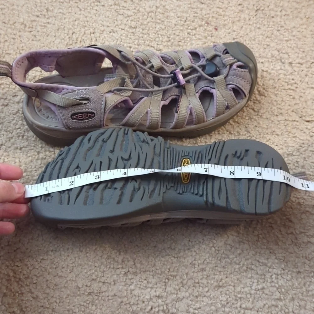 Keen Whisper Outdoor Sport Sandal Size US 7.5 Purple Waterproof Strappy - Picture 11 of 11